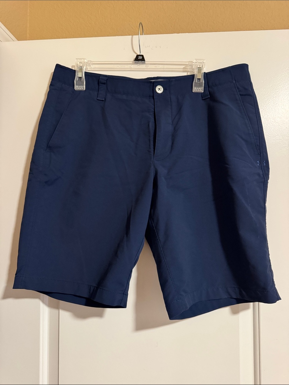 Under Armour Navy Blue Flex Match Play Golf Shorts Men’s